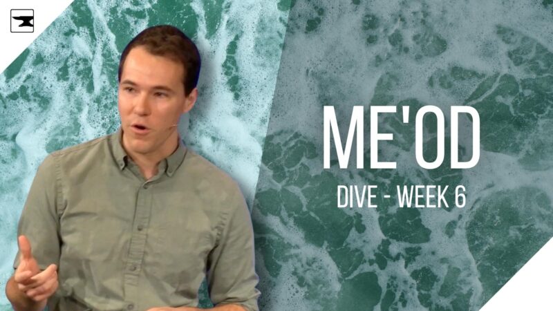 Me\'od - Dive, Week 6